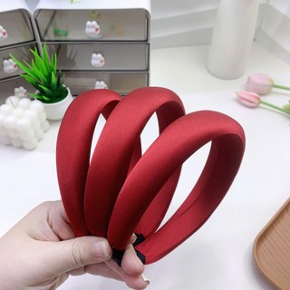 Băng Đô Cài Tóc Lụa Trơn, Mấn Áo Dài Phong Cách Tiểu Thư Hàn Quốc Y348