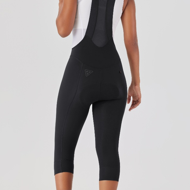 T330 - Quần Đạp Xe Nữ MBO 3/4 Bib Shorts Black