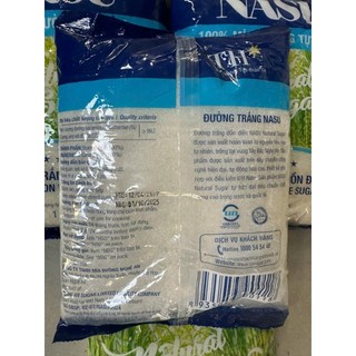 Đường Trắng NASU 1kg – Đường Tinh Luyện Từ Mía Tự Nhiên – Hạn Mới Theo Lô