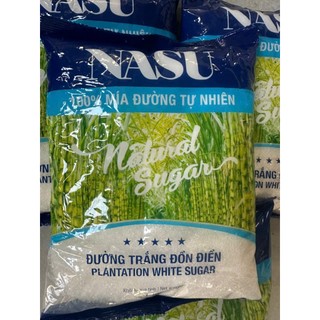 Đường Trắng NASU 1kg – Đường Tinh Luyện Từ Mía Tự Nhiên – Hạn Mới Theo Lô