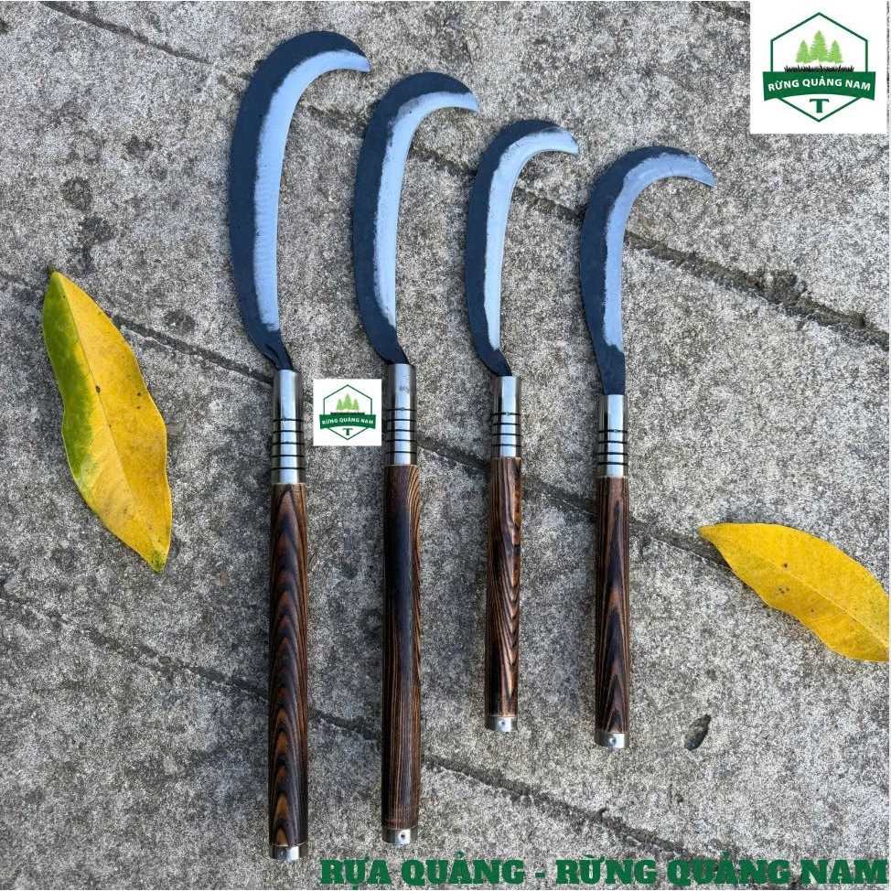 Rựa Chặt Cây Quảng Nam - Thép Nhíp Ô Tô, Khâu Inox, Cán Tần Bì - Chất ...