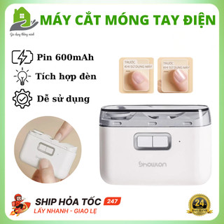 Máy Cắt Móng Tay Điện Xiaolang Showlon Có Đèn Led Ban Đêm,Thao Tác Nhanh Gọn, Dễ Sử Dụng