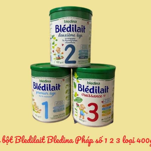 Sữa bột Bledilait Bledina Pháp số 1 2 3 loại 400g, 900g