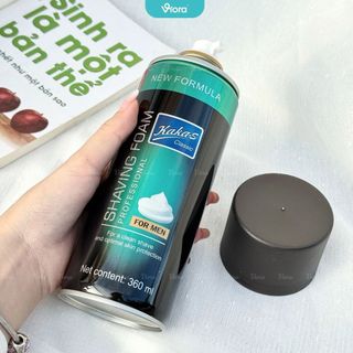 Kem Cạo Râu Kaka-S Tạo Bọt Mịn Bảo Vệ Da, Dễ Cạo, Loại Bỏ Râu Cứng Hiệu Quả 360ml - VIORA SHOP