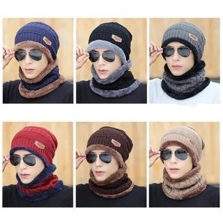 Mũ Len Nam Nữ🌸FREESHIP🌸Mũ Len Kèm Khăn Cổ Khăn Quàng Cổ. Đăng Khoa shop