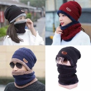 Mũ Len Nam Nữ🌸FREESHIP🌸Mũ Len Kèm Khăn Cổ Khăn Quàng Cổ. Đăng Khoa shop