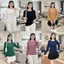 Áo thun gân tăm Dài tay nữ Cổ Tròn,Form Ôm Co Giãn,chất liệu Cao cấp,thanh lịch,trẻ trung.