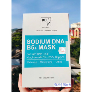 [Hộp 10 nạ] Mặt Nạ Bổ Sung Collagen Tế Bào Gốc DNA B5 Cá Hồi Mask Tái Tạo Phục Hồi Hư Tổn,Chống Lão Hoá Da