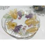 Đĩa thuỷ tinh hoa nổi tinh tế/Đĩa decor trang trí