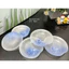 Set đĩa thuỷ tinh hoa tiết tinh tế/Set đĩa trang trí