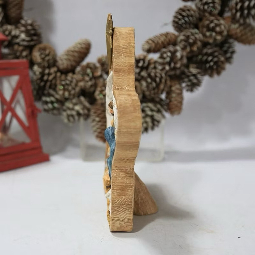 Mô Hình Hang Đá Giáng Sinh Mini – Decor Noel Hình Ngôi Sao