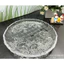 Đĩa thuỷ tinh hoa nổi tinh tế/Đĩa decor trang trí