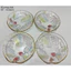 Set đĩa thuỷ tinh hoa tiết tinh tế/Set đĩa trang trí