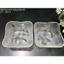 Đĩa thuỷ tinh hoa nổi tinh tế/Đĩa decor trang trí