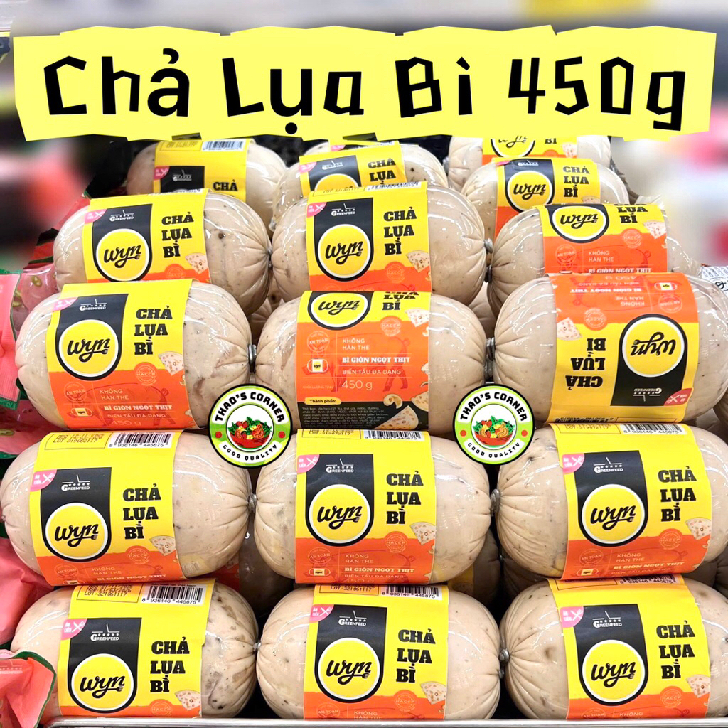 Chả lụa bì Wyn 450gr