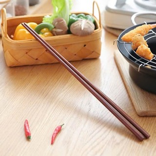 [Đũa gỗ] Đũa chiên xào, đũa nấu ăn chất liệu gỗ tự nhiên, dài 42cm - tiện dụng, siêu bền