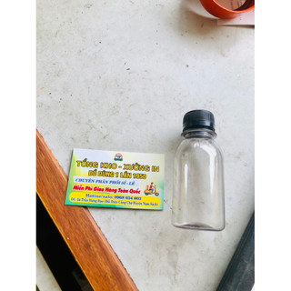 (RẺ NHẤT SÀN )COMBO 200chai tròn 100ml kèm nắp khoá ren