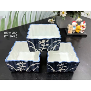 Bát vuông/Thố gốm Nhật 2hand hành tuyển nhiều kiểu dáng
