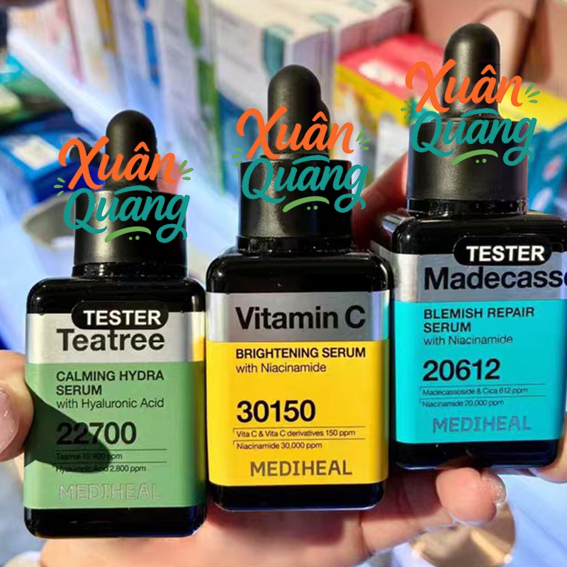 Serum Dưỡng Sáng,Làm Dịu & Giảm Thâm Mediheal Vitamin C Brightening Serum 40ml / Teatree Calming Hydra / Blemish Repair