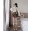 Set Áo Croptop Voan Tay Dài + Váy Ngắn Xếp Tầng – Đi Chơi Xinh Xắn HCOM26913