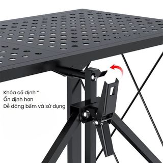 Kệ Gấp Gọn Đa Năng 3,4,5 Tầng Không Cần Lắp Ráp Có Bánh Xe Di Chuyển - Kệ Bếp, Kệ Để Đồ Nhà Kho Chịu Lực Tốt