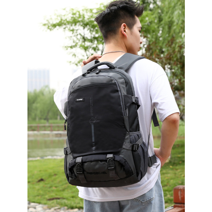 Balo du lịch 30L 45L chống nước thiết kế unisex rộng rãi phù hợp balo phượt trekking nhiều ngày