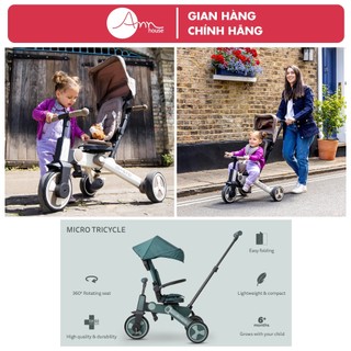 [Thuỵ Sĩ] Xe đẩy ba bánh Micro Tricycle - Xe đẩy đa tính năng 7in1 - 6 tháng đến 6 tuổi - Gập gọn
