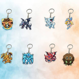 Móc Khóa Mica Keychain YuGiOh Dễ Thương phụ kiện trang trí chibi dễ thương