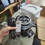 Đèn sân khấu moving 6 cánh PRO xoay 540 cảm ứng âm thanh điều khiển DMX 512 dành cho sân khấu phòng bay phòng karaoke — ảnh 6