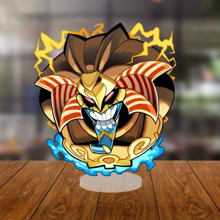 Mô Hình Acrylic 12cm Chibi YuGiOh, Quà Tặng Anime, Trang Trí Bàn