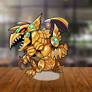 Mô Hình Acrylic 12cm Chibi YuGiOh, Quà Tặng Anime, Trang Trí Bàn