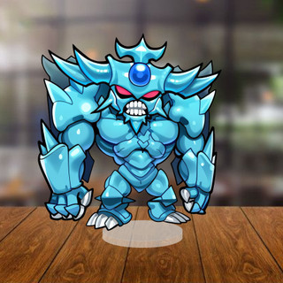 Mô Hình Acrylic 12cm Chibi YuGiOh, Quà Tặng Anime, Trang Trí Bàn