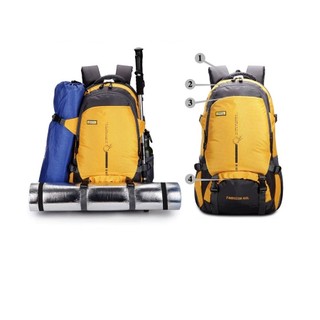 Balo du lịch cỡ lớn 30L 45L balo phượt tiện dụng thoáng khí chống nước phù hợp mọi hành trình