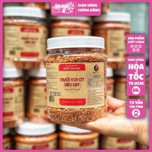 Muối tỏi ớt siêu cay Chú Hải siêu ngon 500gr Ăn Vặt Su Xoắn