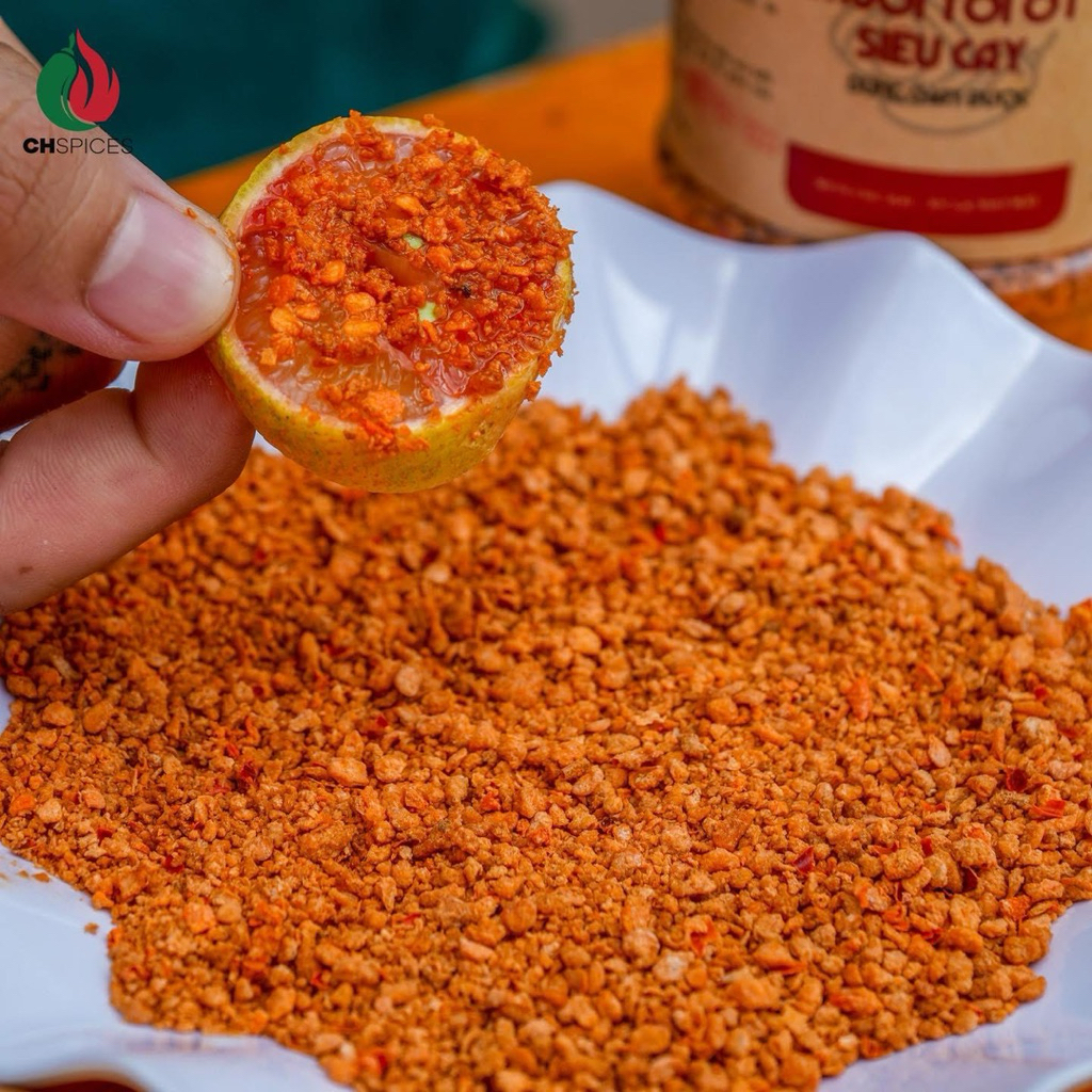 Muối tỏi ớt siêu cay Chú Hải siêu ngon 500gr Ăn Vặt Su Xoắn
