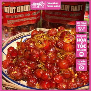 Mứt chùm ruột rim muối tắc ít ngọt 500gr Ăn Vặt Su Xoắn