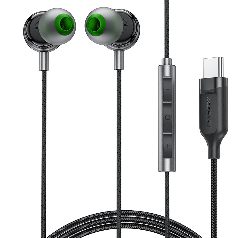 Tai Nghe Nhét Tai Có Dây USB-C L5 In-Ear Kèm Microphone (Âm Thanh Rõ Nét, Tương Thích Thiết Bị Cổng Type-C)