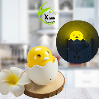 Đèn Ngủ Cảm Biến Tự Động Tắt Mở Hình Con Gà GD87 - Đèn Ngủ Cảm Ứng Thông Minh Con Gà Nhỏ Gọn