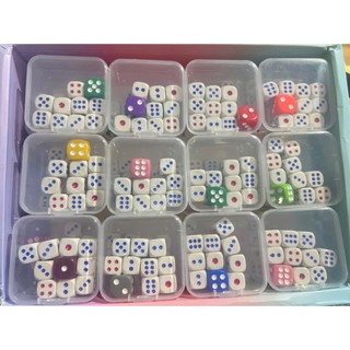 Khay 24 hộp xúc xắc,xí ngầu lớn,hộp 10 viên