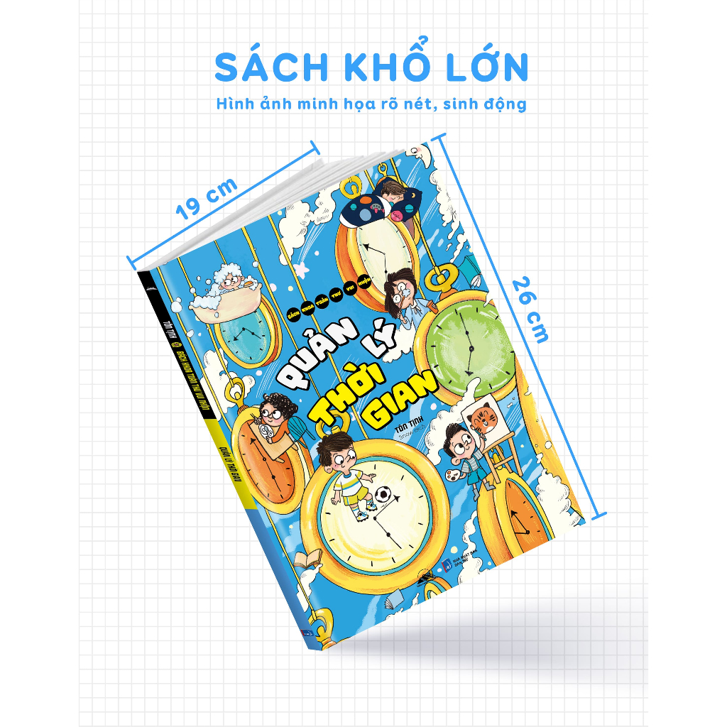 Sách - Bách Khoa Toàn Thư Vui Nhộn - Quản Lý Thời Gian - Tôn Tịnh