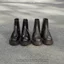 Giày Zip Chunky Boots Lemans Black + Brown ZB02.3 Khoá hậu YKK - Da bò nguyên tấm - Đế Chunky cao su đúc 4cm BH 24T