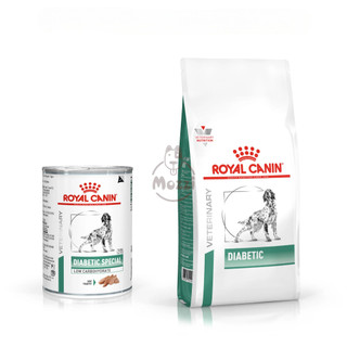 [1.5kg] Thức ăn hạt Pate Royal Canin Diabetic và Pate cho chó bị tiểu đường