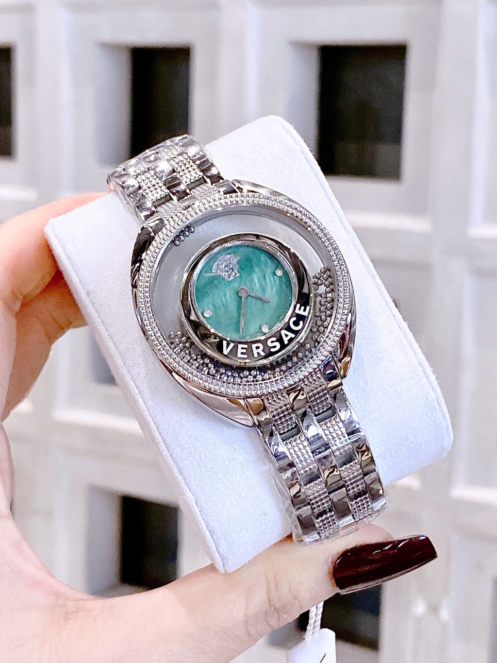 Đồng hồ nữ Versace 86Q70D002 Destiny Spirit Floating Micro Watch 36mm ...