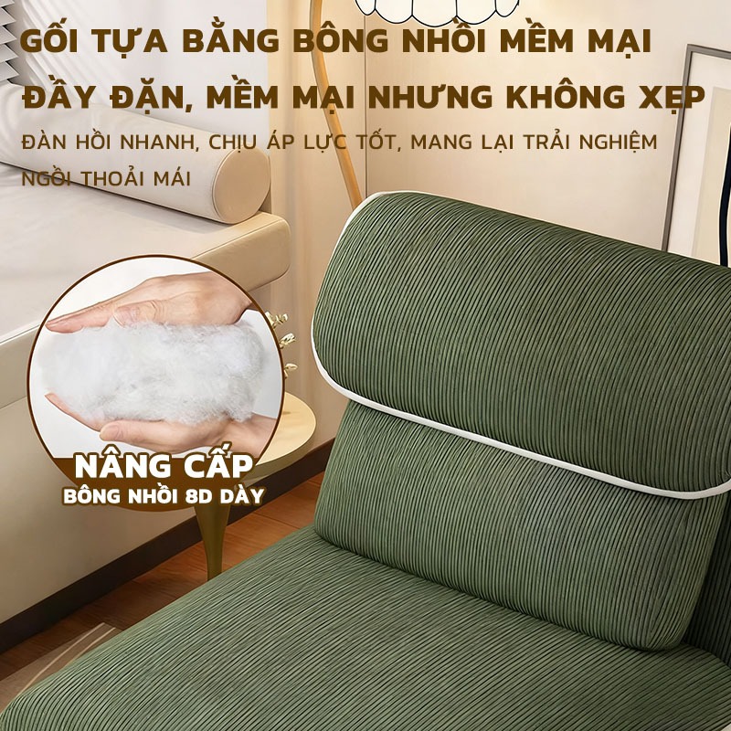 LUX Ghế Sofa Đa Năng, Thiết Kế Hiện Đại, Chất Lượng Cao, Mềm Mại, Giúp Bạn Thư Giãn Sau Ngày Làm Việc Khó Nhọc