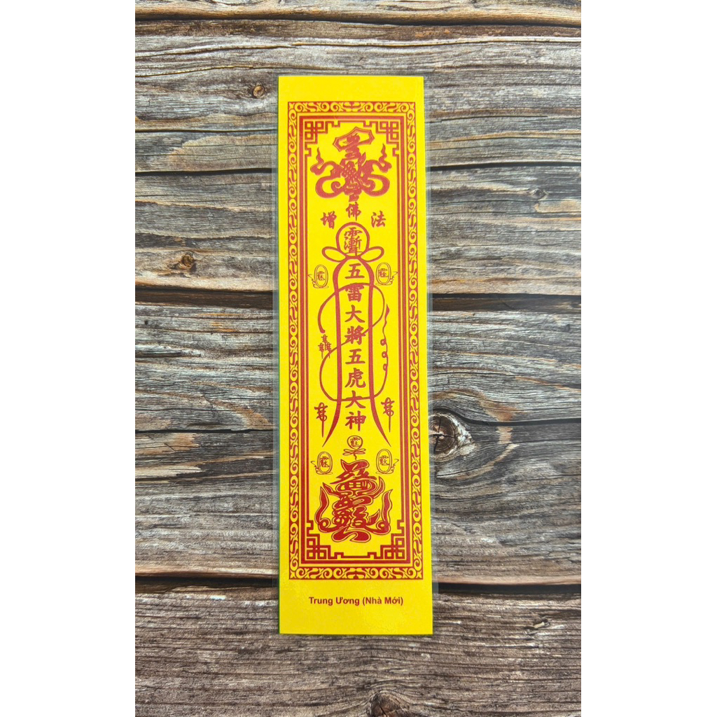 Bộ Phù Trấn Trạch 5 Phương Ép Plastic