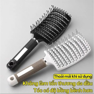 Lược Chải Tóc Chống Rối, Lược Chải Tóc Ướt Không Đau, Massage Da Đầu Giảm Rụng Tóc, Gỡ Rối Tóc Xơ