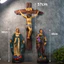 Đức Mẹ –Thánh Giuse 38cm & Chúa Chịu Nạn 57cm Sơn Nhiều Lớp