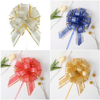 [QÙA TẶNG KÈM TEM CHỮ TẾT] Set 5 màng co đóng giỏ quà, giỏ trái cây, giỏ thuyền tết, nơ cẩm tú cầu, ruy băng 2026