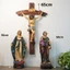 Đức Mẹ –Thánh Giuse 38cm & Chúa Chịu Nạn 57cm Sơn Nhiều Lớp