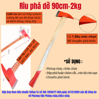 Bộ 6 Món Dụng Cụ Phá Dỡ Chuyên Dụng theo TT150-Búa ,Kìm,Rìu,Xà Beng,Xà Cầy,Cưa-Vừa Tủ 600x1200x180mm